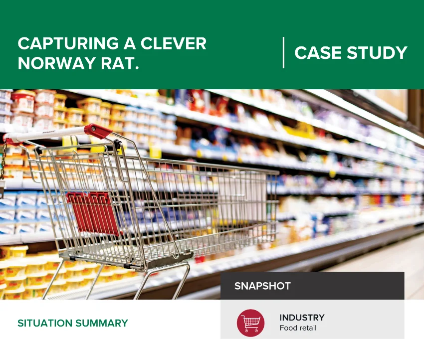 Norway Rat Supermarket Case Study